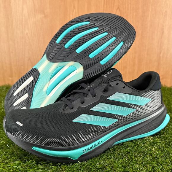 Mercedes-AMG Petronas F1 x adidas Supernova Rise Black Mint JR9384 Men\'s Size 9